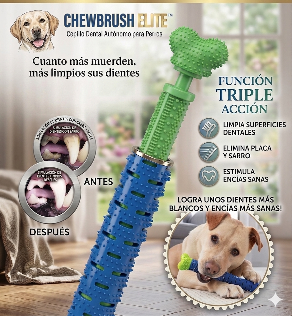 Juguete Limpiador De Placa Dental Perros