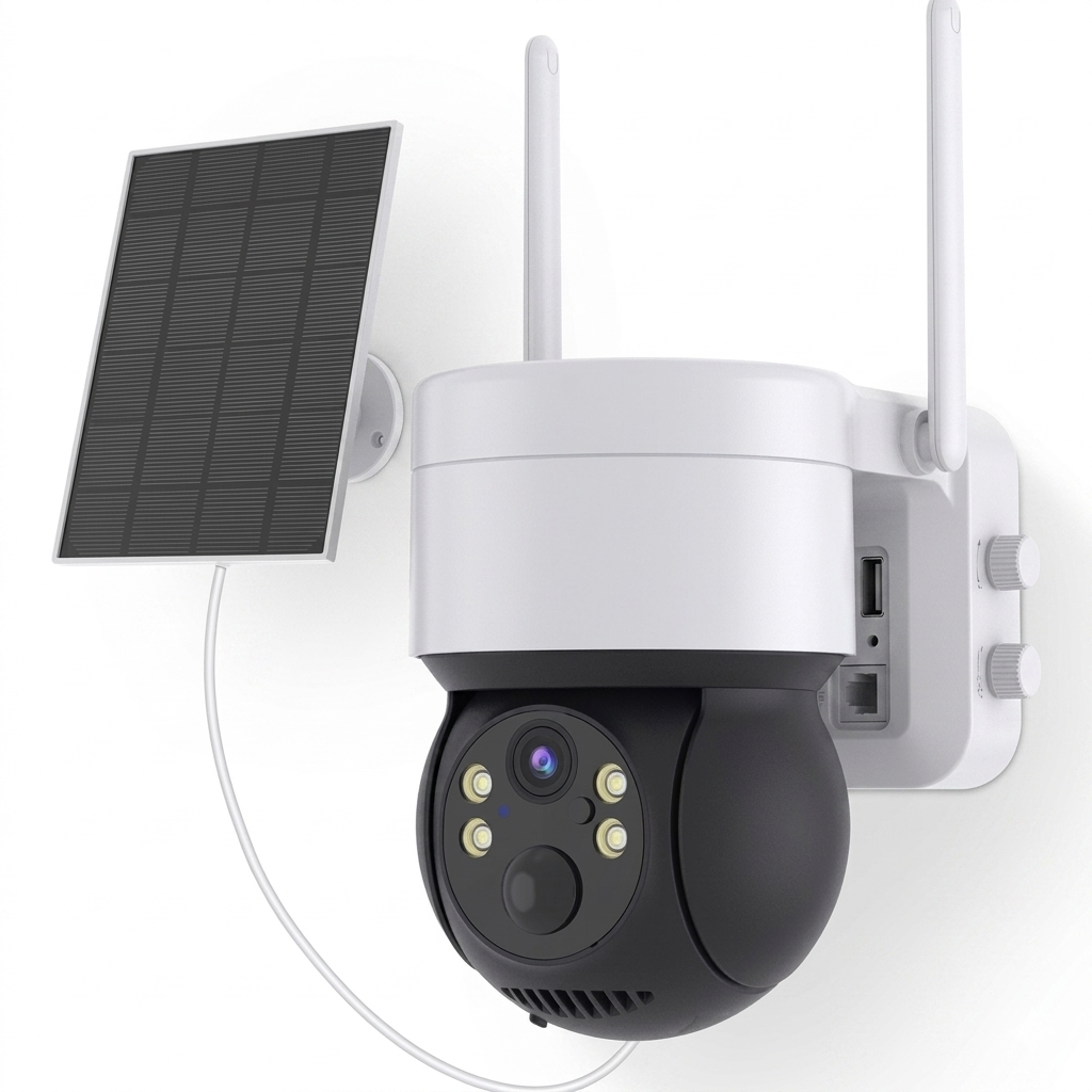Camara Exterior Solar Wifi